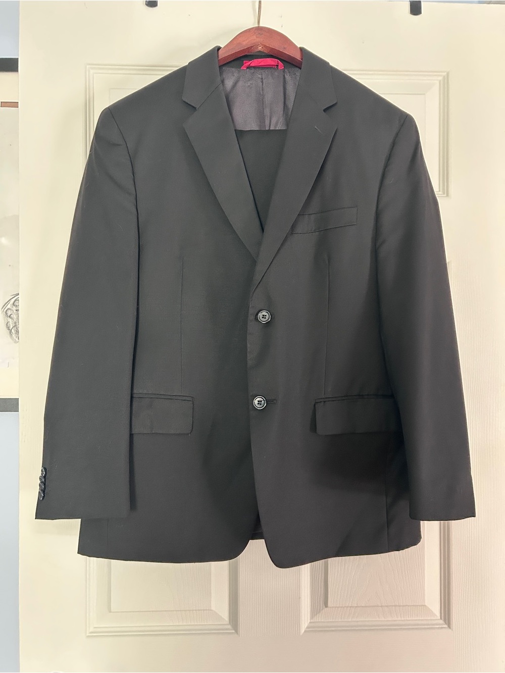 Alfani Black Two-Button Men's Suit Jacket